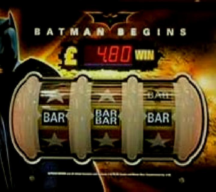 Batman Begins slot machine