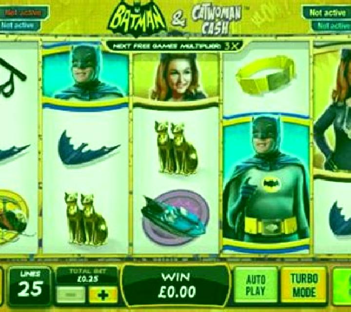 Batman & Catwoman Cash slot