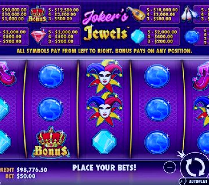 Batman & The Joker Jewels slot machine