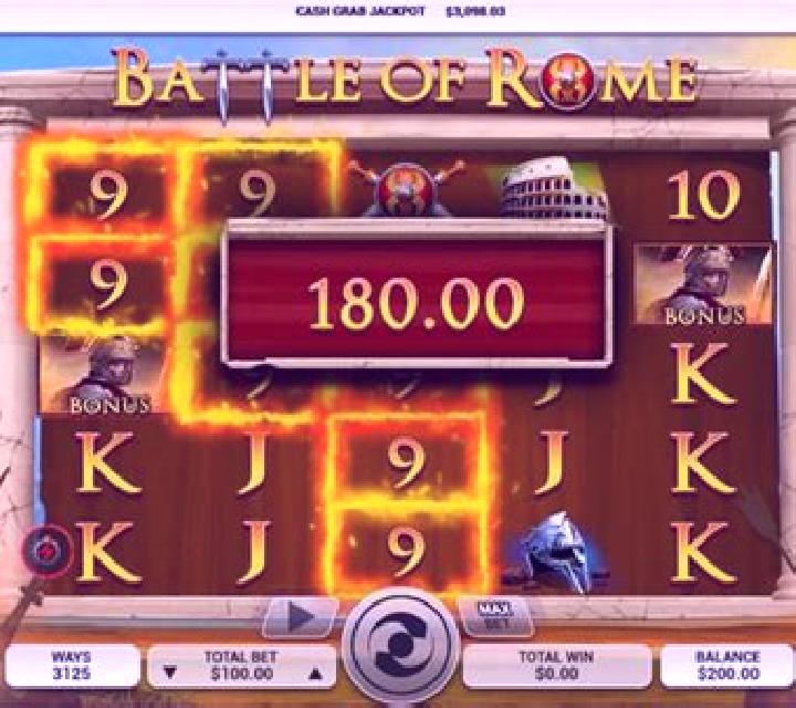 Battle of Rome slot