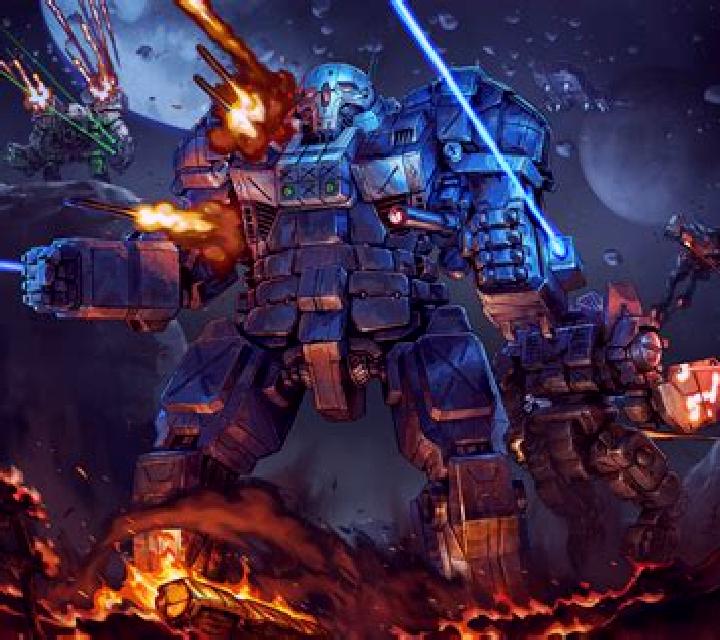 Battlemech Earth slot machine