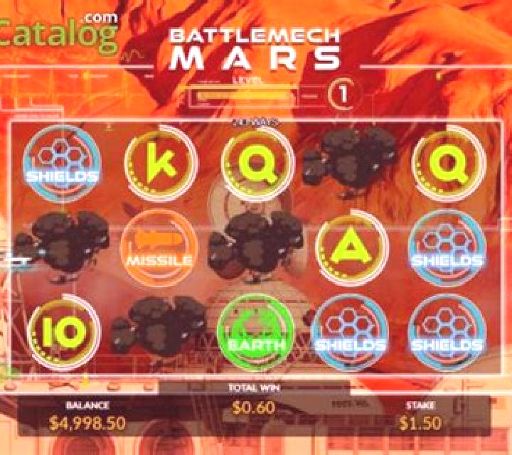 Battlemech Mars slot