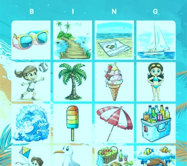 Beach Bingo slot game