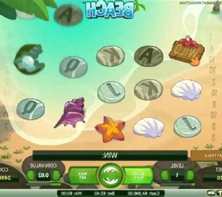Beach (NetEnt) slot machine