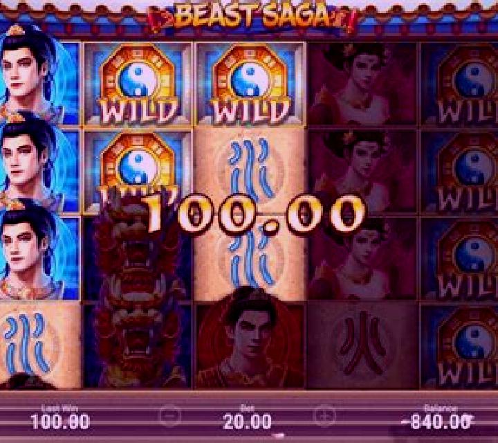 Beast Saga slot machine