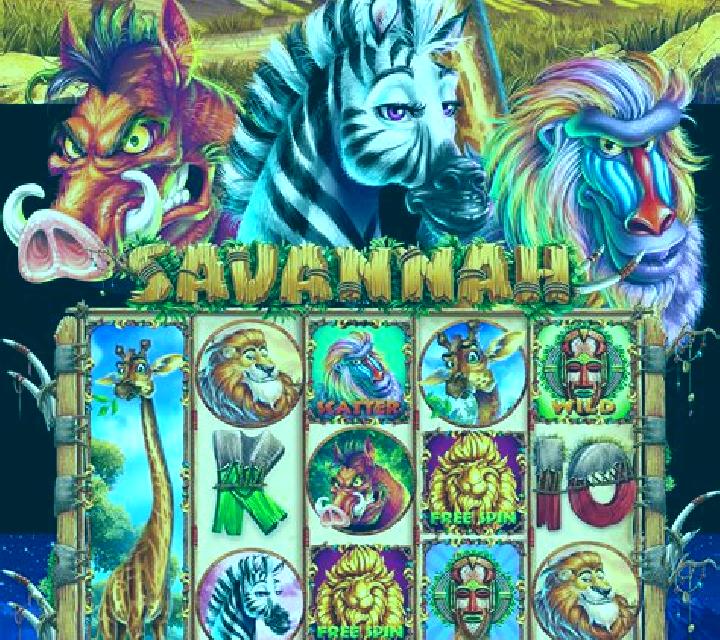 Beasts of Savannah slot machine