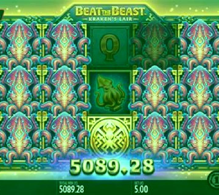 Beat the Beast Krakens Lair slot machine