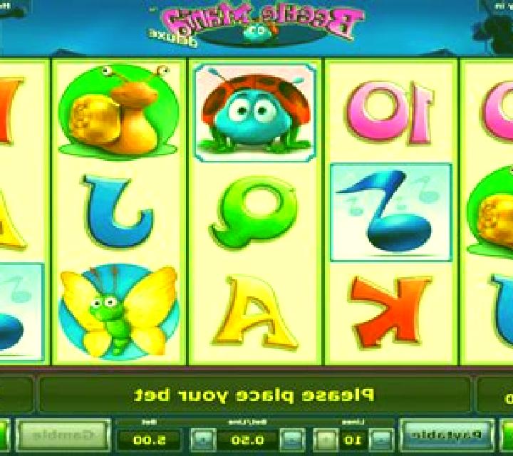 Beetle Mania deluxe slot game