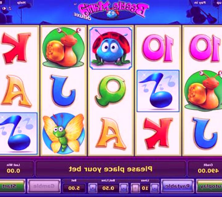 Beetle Mania deluxe slot machine