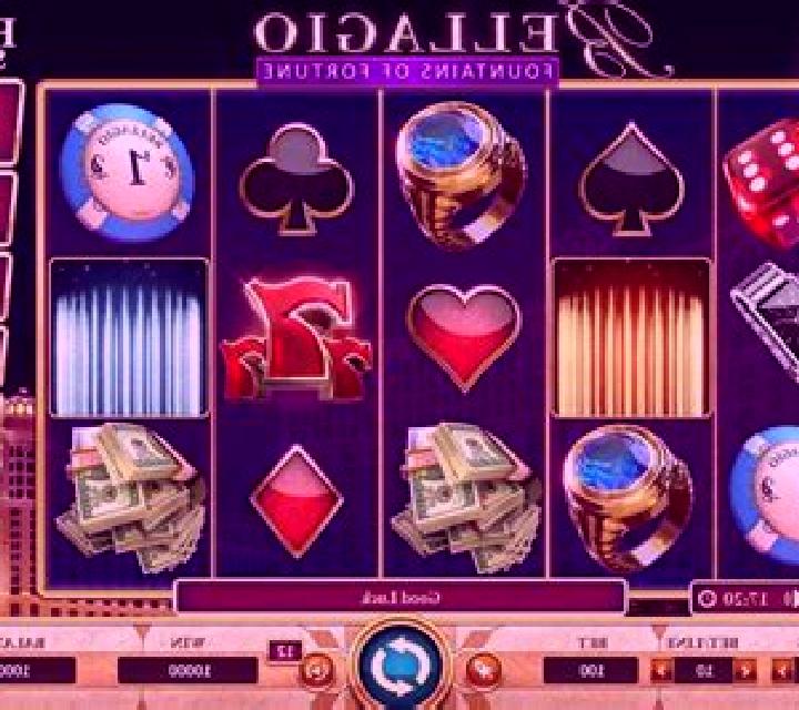 Bellagio Fountains of Fortune slot