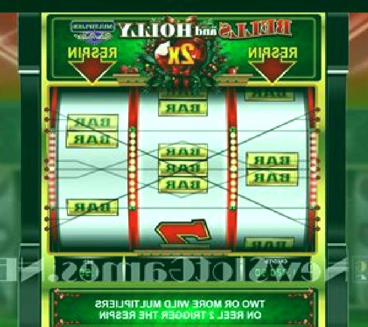 Bells and Holly Multiplier Retro Roller slot game