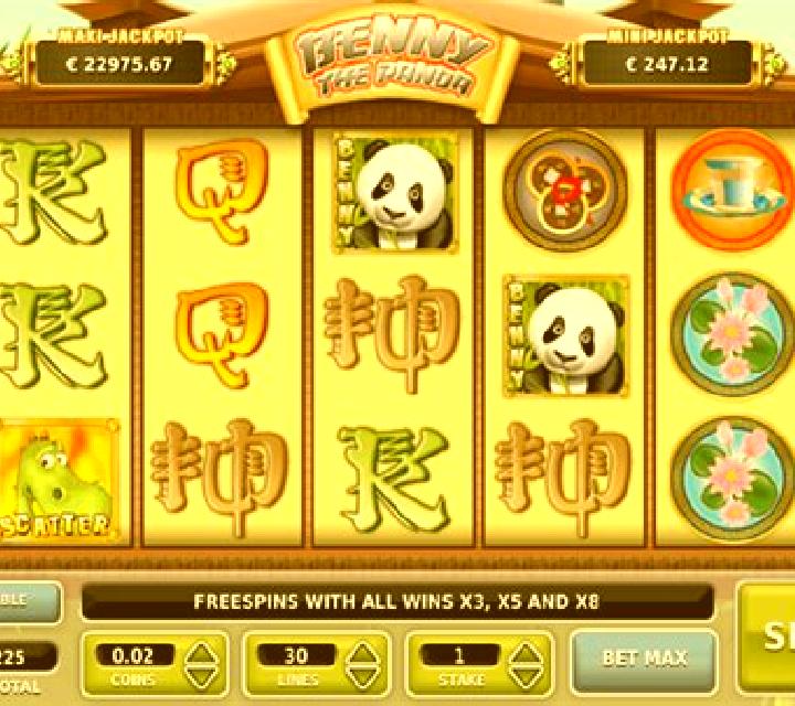 Benny the Panda slot game