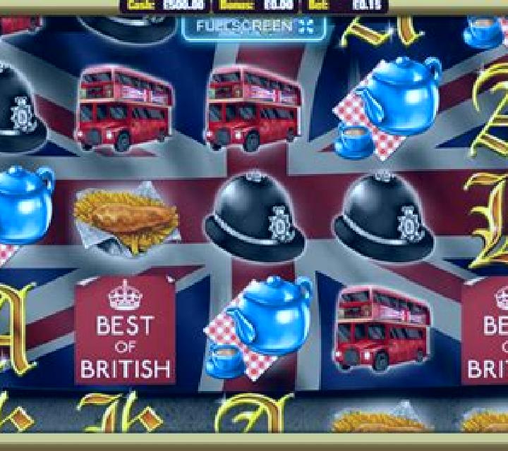 Best of British slot