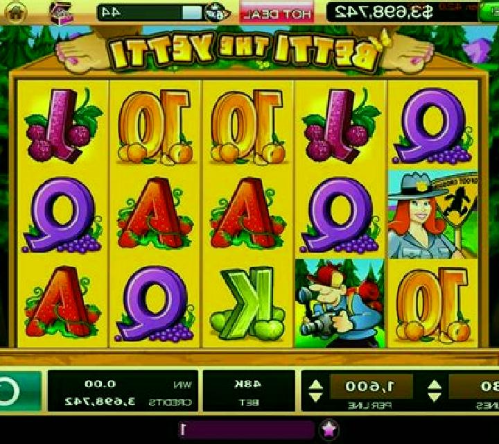 Betti the Yetti slot machine