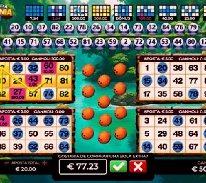 Bichos Da Amazonia Bingo slot