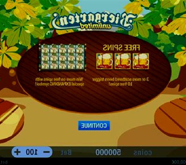 Biergarten Unlimited slot machine