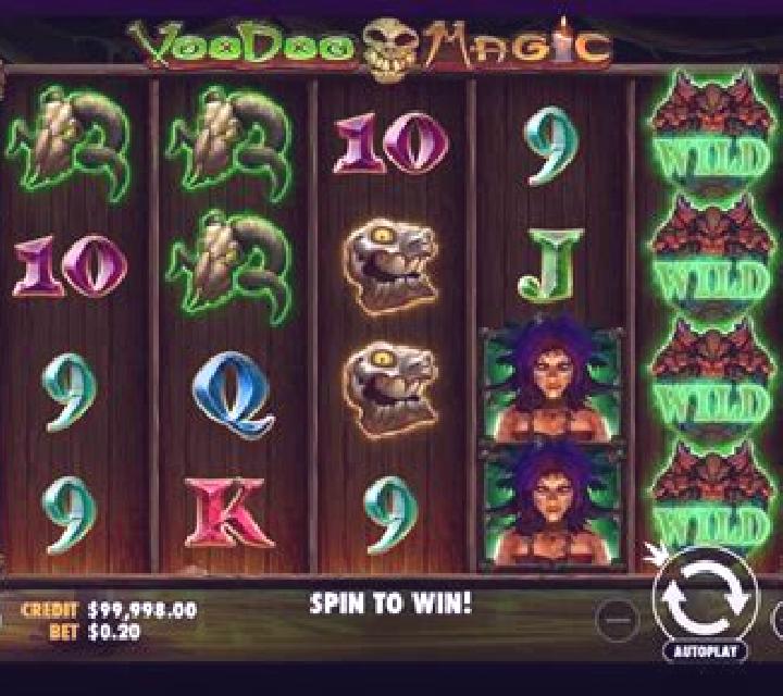 Big Bad Book of Voodoo slot game