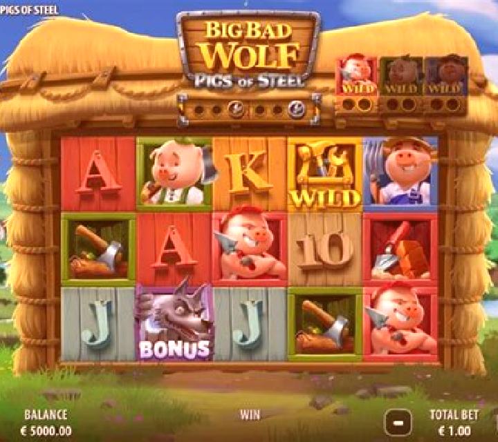 Big Bad Wolf: Pigs of Steel online slot