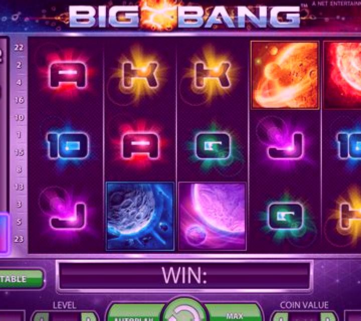 Big Bang (NetEnt) online slot