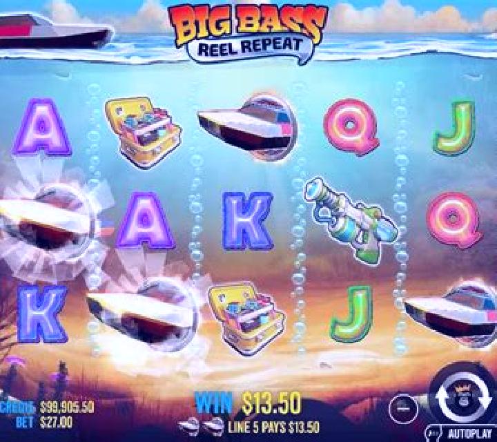 Big Bass Reel Repeat slot game