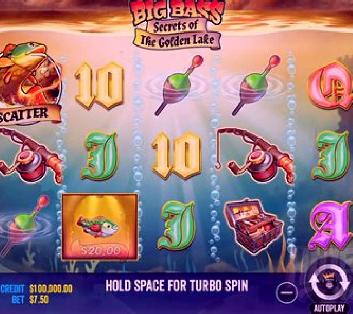Big Bass Secrets of the Golden Lake slot game