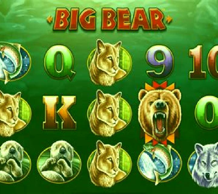 Big Bear slot machine