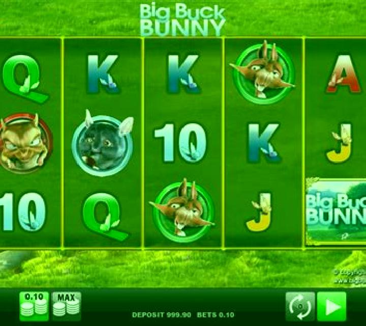 Big Buck Bunny slot machine