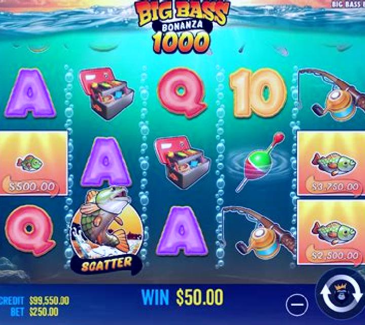 Big Catch 1000 slot game
