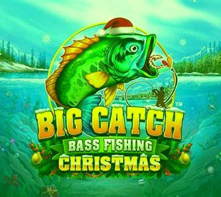 Big Catch Bass Fishing Christmas slot machine