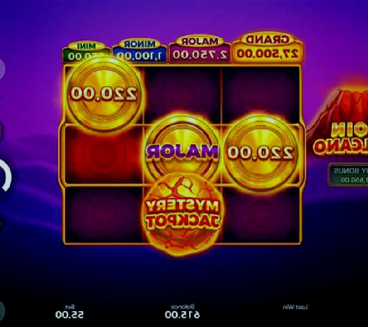 Big Crush Volcano slot machine