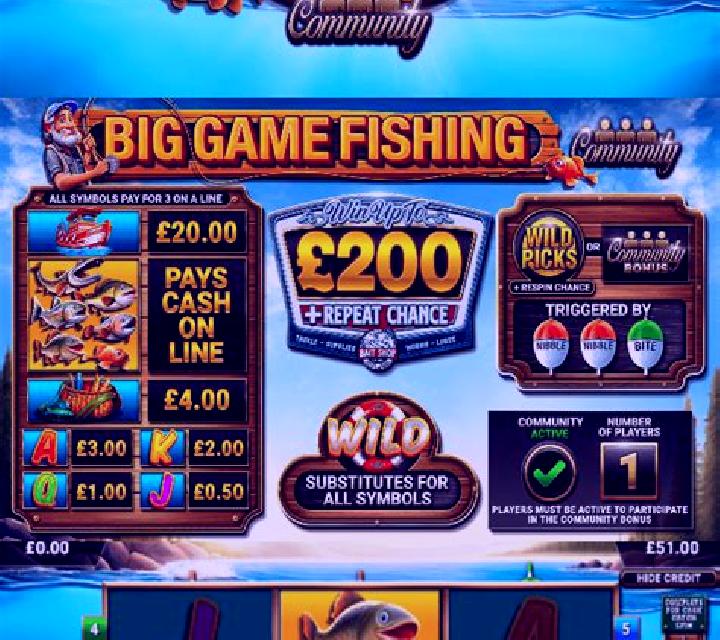 Big Game Fishing Rapid Riches online slot