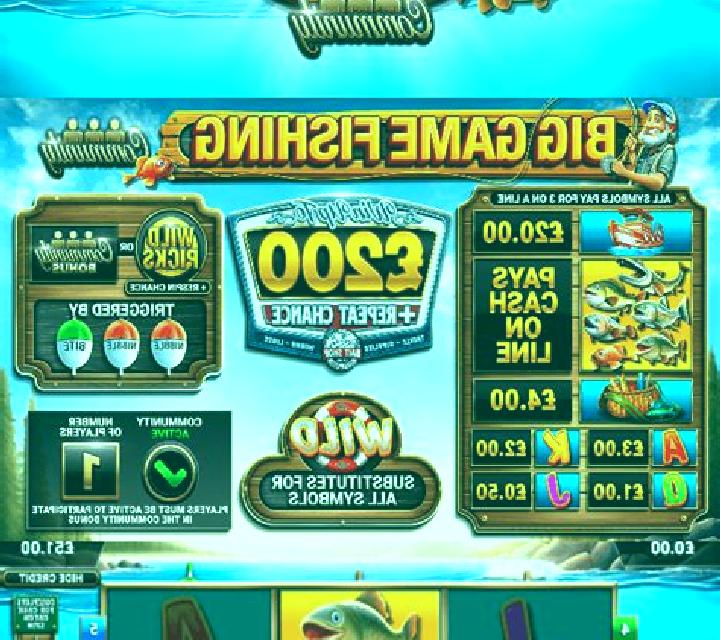 Big Game Fishing Rapid Riches slot machine