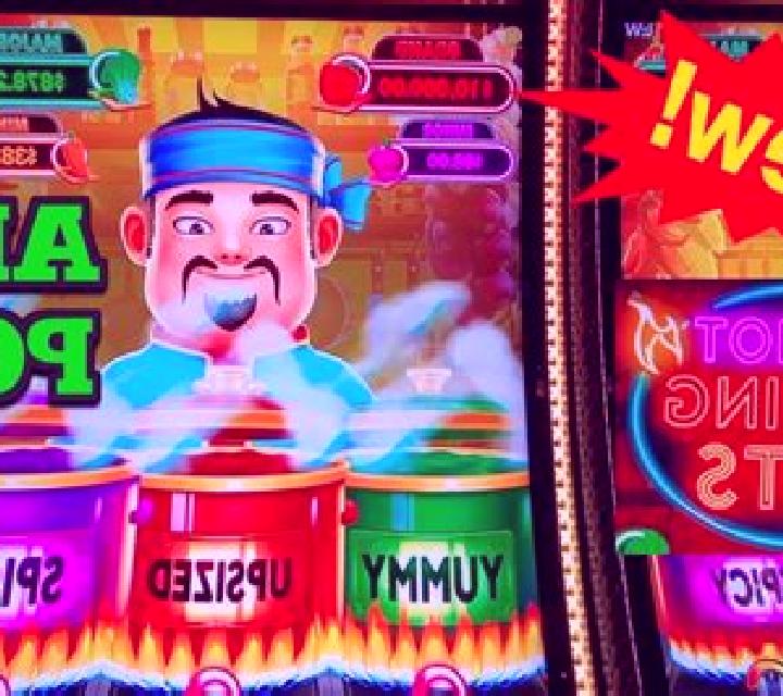Big Hot Flaming Pots Delicious Delights slot game