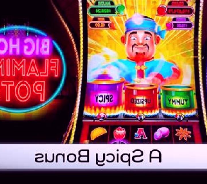 Big Hot Flaming Pots Tasty Treasures slot machine