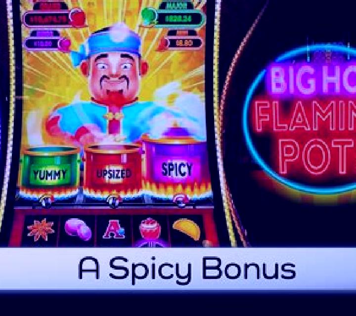 Big Hot Flaming Pots Tasty Treasures slot