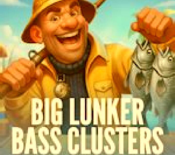 Big Lunker Bass Clusters slot machine