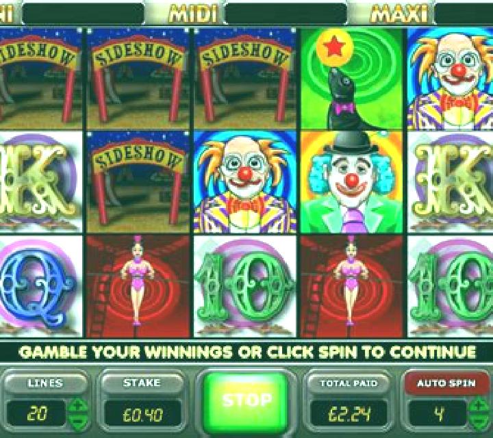 Big Top Extravaganza slot game