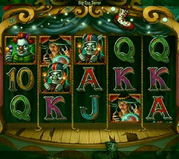 Big Top Terror slot game
