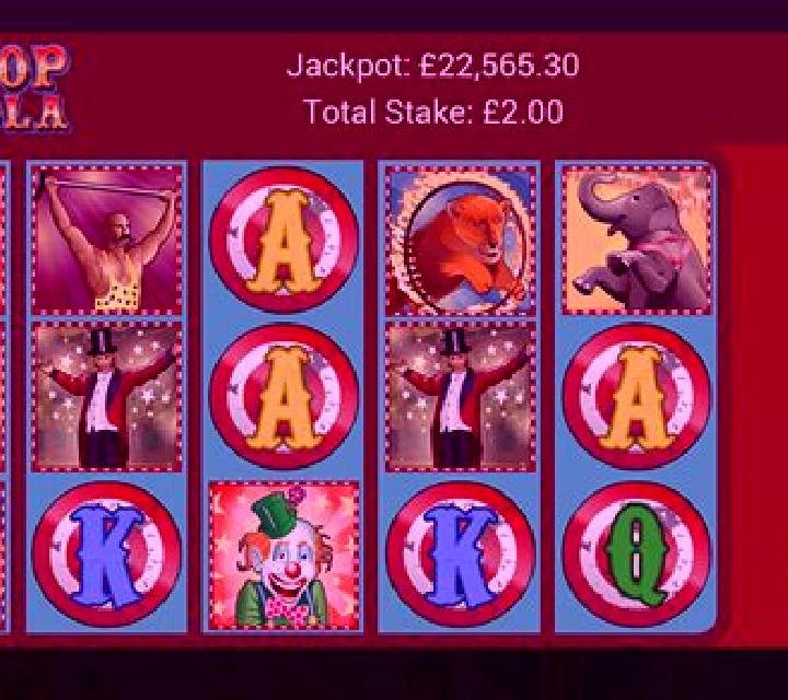 Big Top Tombola slot machine