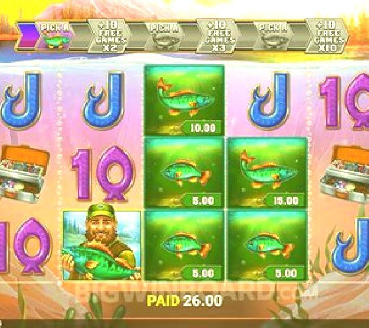 Bigger Catch Bass Fishing slot machine