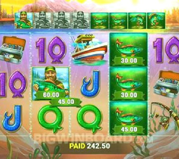 Bigger Catch Bass Fishing slot