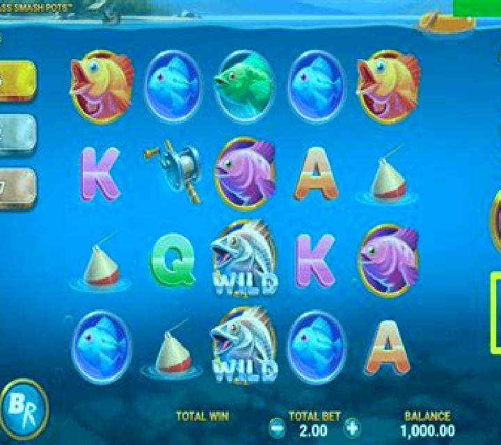 Bigger Money Bass Smash Pots slot