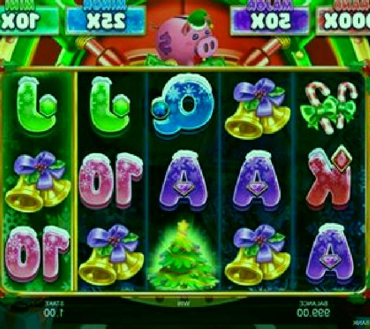Bigger Piggy Christmas Bank slot