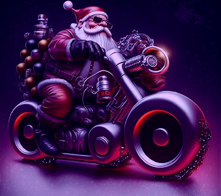 Biker Santa: Bells Angels Scratch online slot