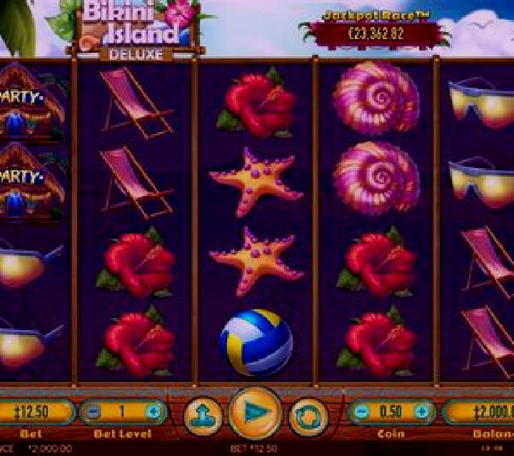 Bikini Island Deluxe online slot