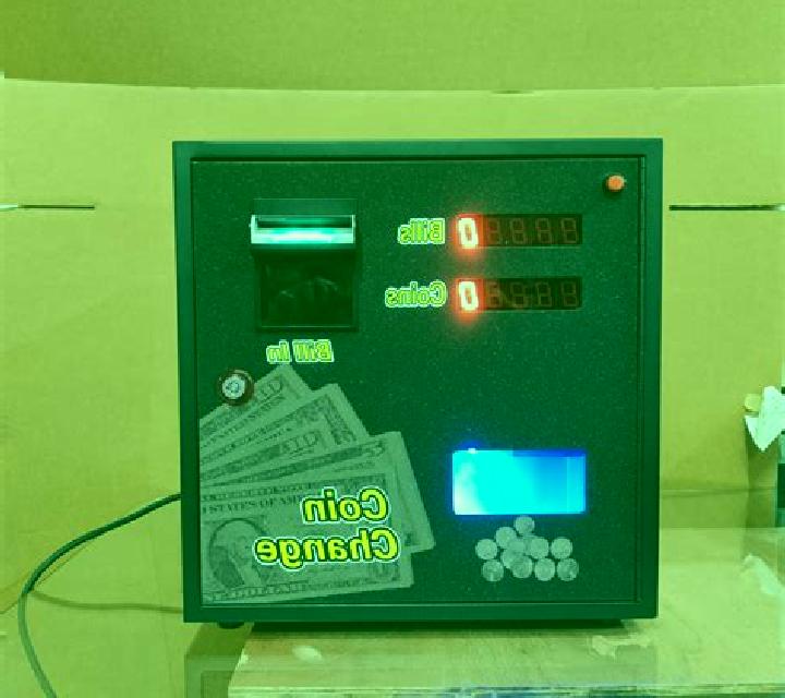 Bill & Coin slot machine