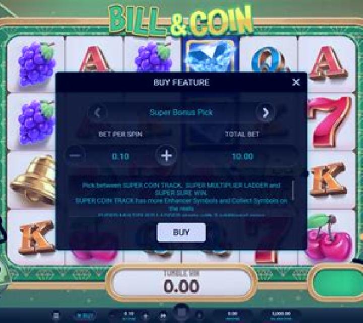 Bill & Coin slot