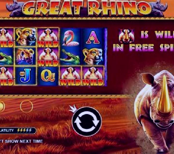Billionaire Rhino slot game