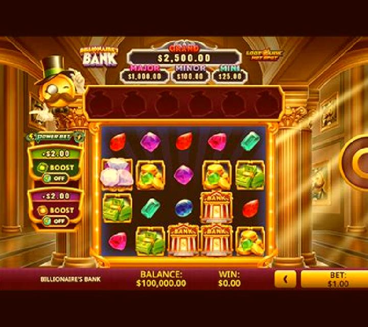 Billionaire s Bank X 1000 slot game