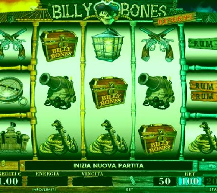 Billy Bones Returns slot machine